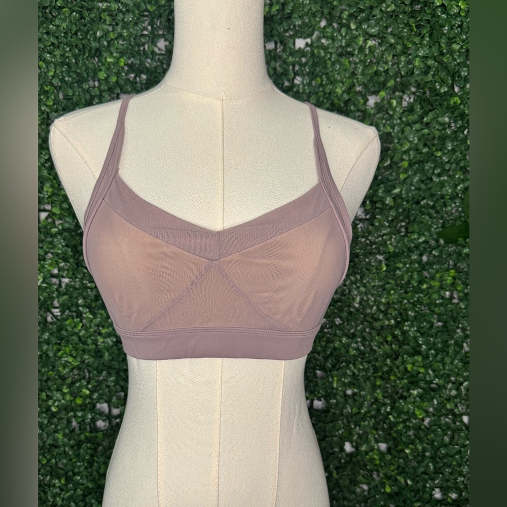ALO Yoga Dusty Light Purple Sports Bra
